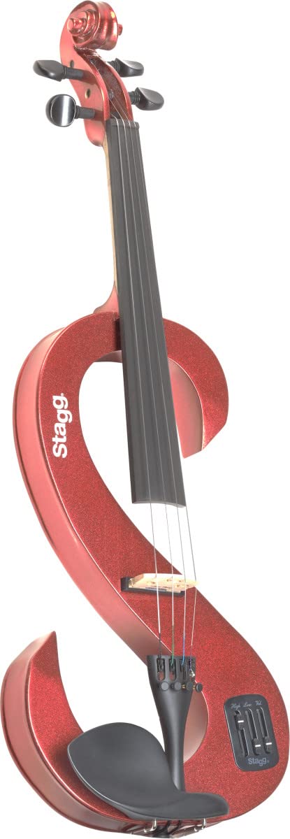 Stagg 4-String Full Size 4/4 Violin (EVN 4/4 MRD US) - Perfect for Beginners, Students & Professional Musicians | Ideal for Practice, Performances & Music Education