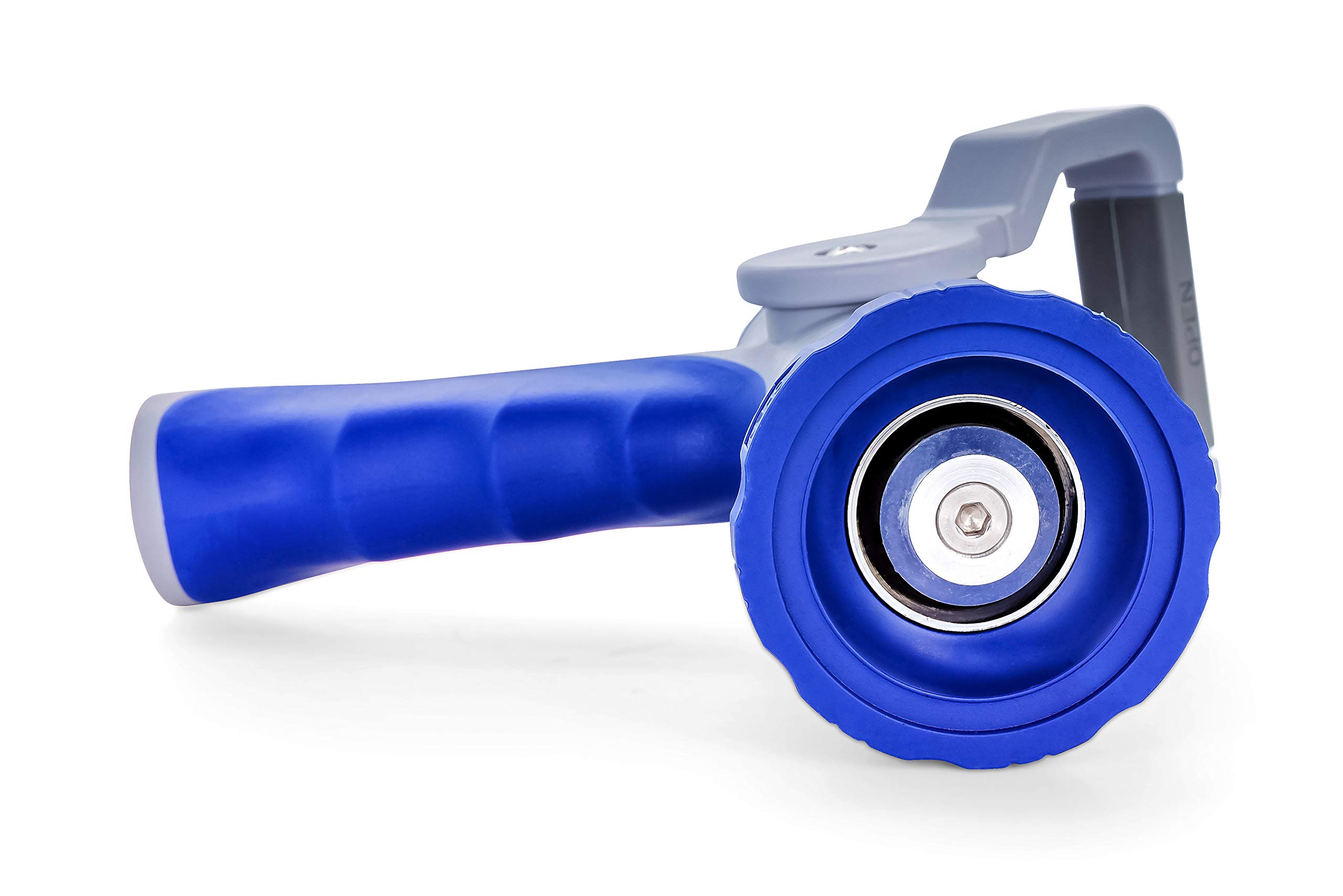 Camco 41987 Coil Hose Nozzle with Hand Lever - Heavy Duty RV Water Hose Sprayer for Camping, Gardening & Car Washing