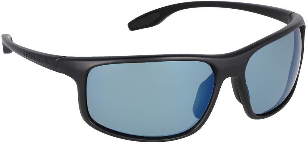 Serengetti Levanzo Polarized Rectangular Sunglasses for Men & Women - UV Protection, Lightweight Frame, Classic Multi-Color Design - Perfect for Driving, Beach, and Outdoor Activities