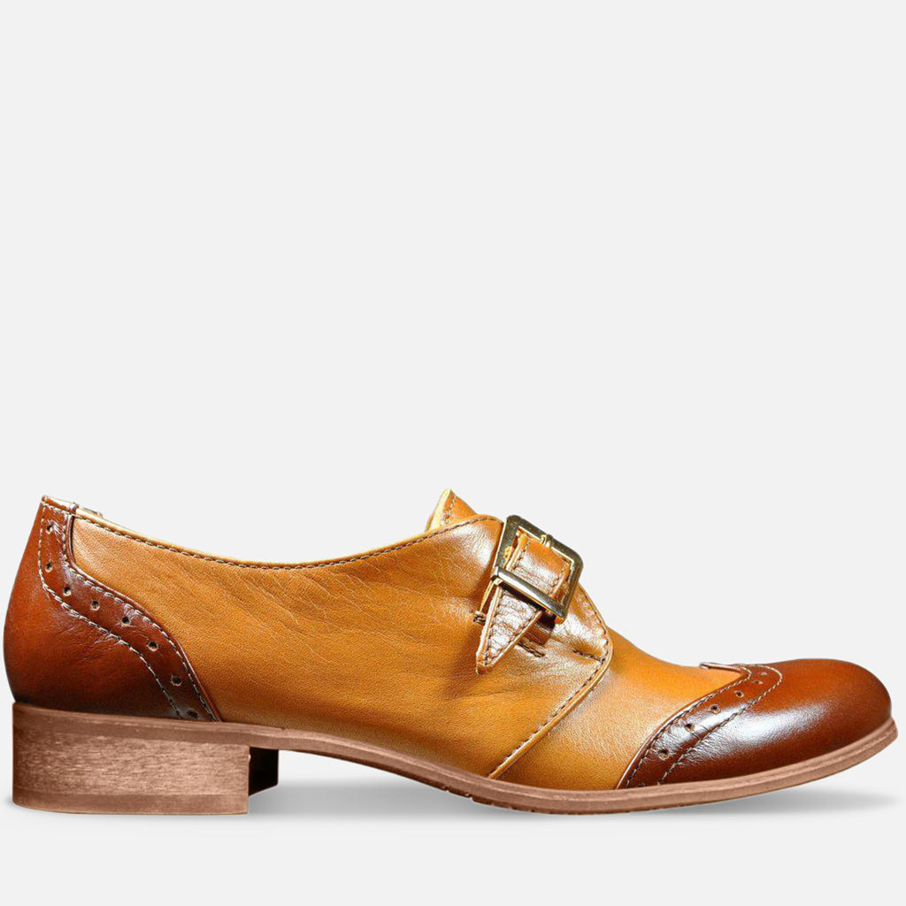 Duke Monk Shoes for Men - Classic Leather Loafers with Comfortable Cushioning - Perfect for Business Casual, Office Wear & Formal Occasions