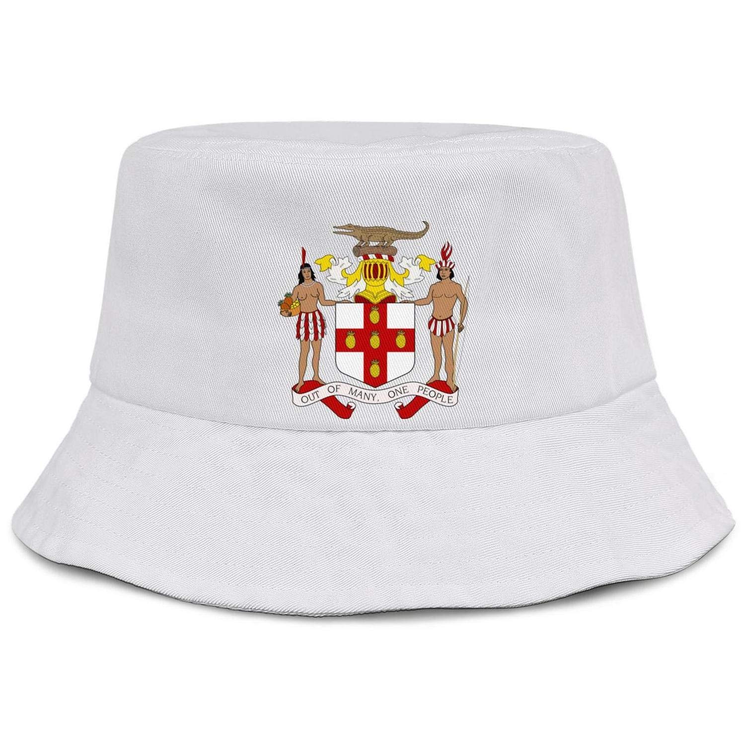 Jordan Eagle Coat of Arms Bucket Hat - Lightweight Packable Fishing & Beach Sun Hat for Outdoor Activities, Hiking, Travel, and Summer Adventures