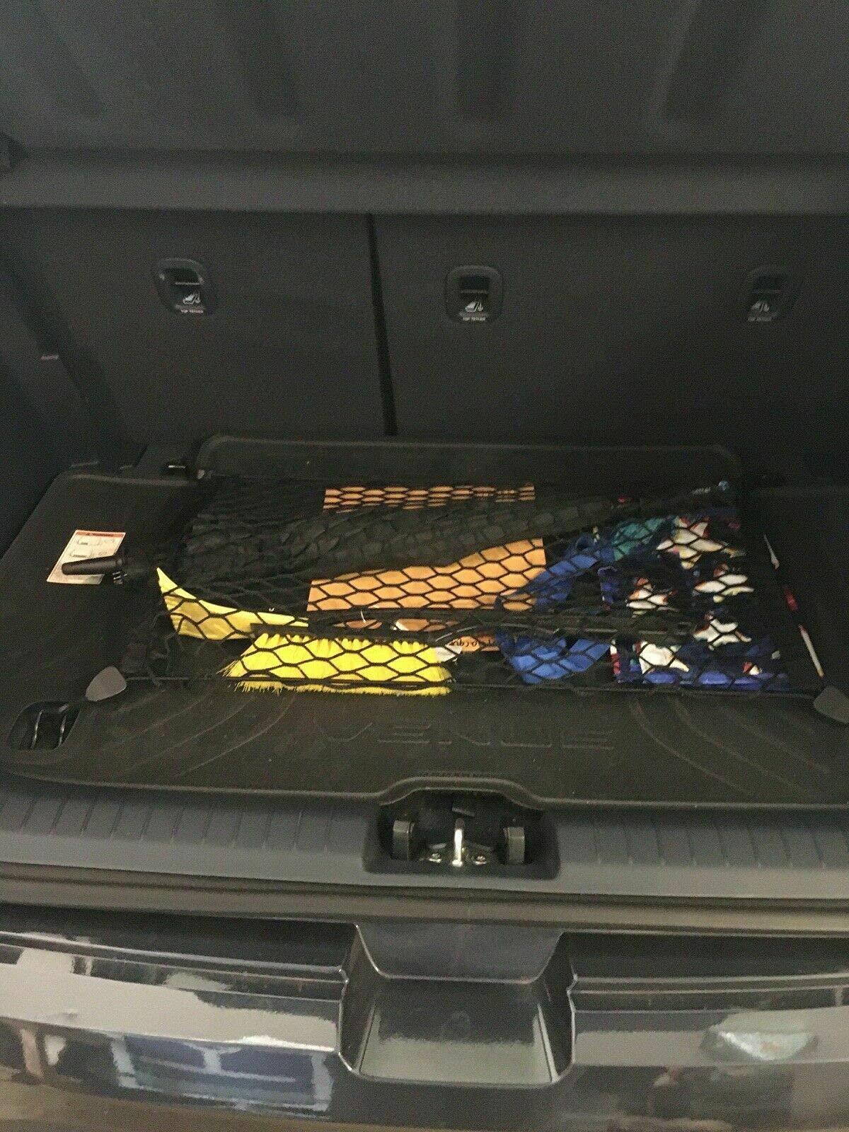 Premium Rear Trunk Organizer Cargo Net for Hyundai Venue 2020-2023 | Heavy-Duty Mesh SUV Storage Organizer | Car Trunk Accessories for Travel, Groceries & Sports Equipment