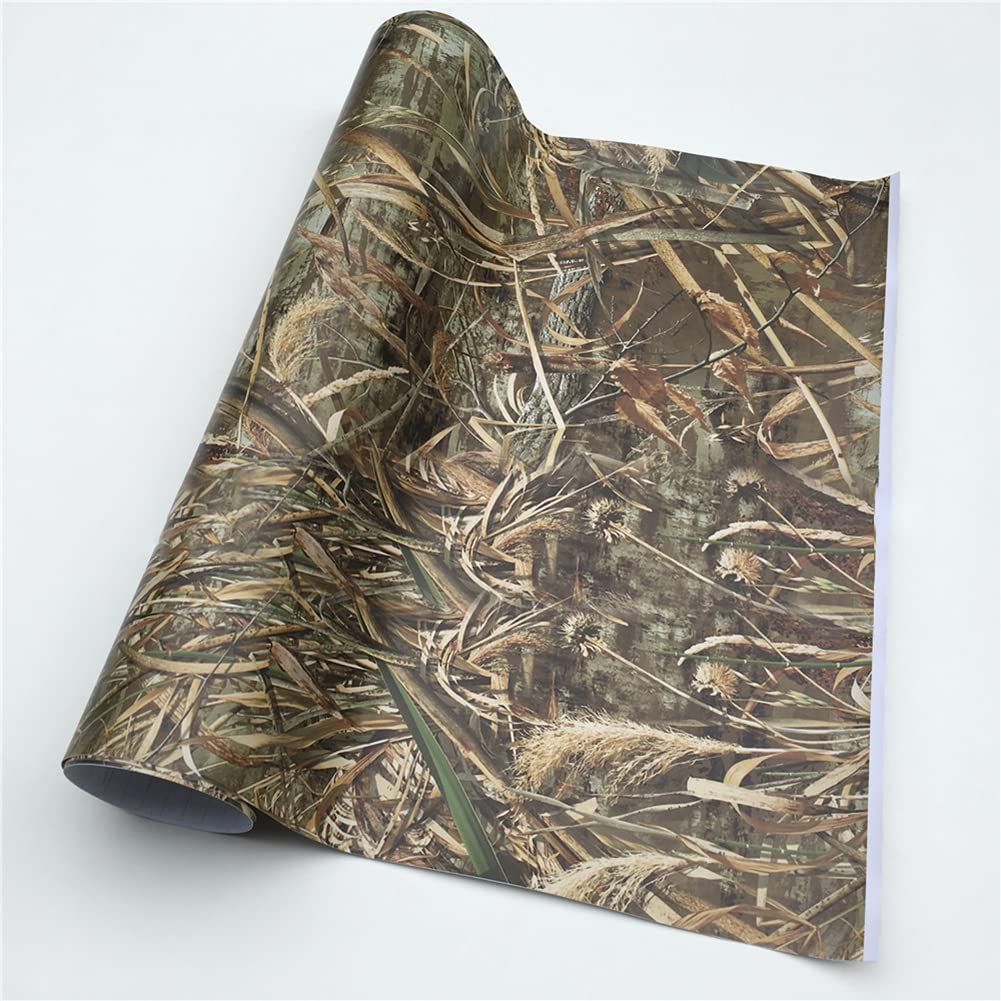 152CM x 50CM Camouflage Car Vinyl Wrap Sticker - Self Adhesive PVC Decal for Cars, Motorcycles, ATVs - Perfect for Vehicle Customization, Off-Road Adventures & Camouflage Protection