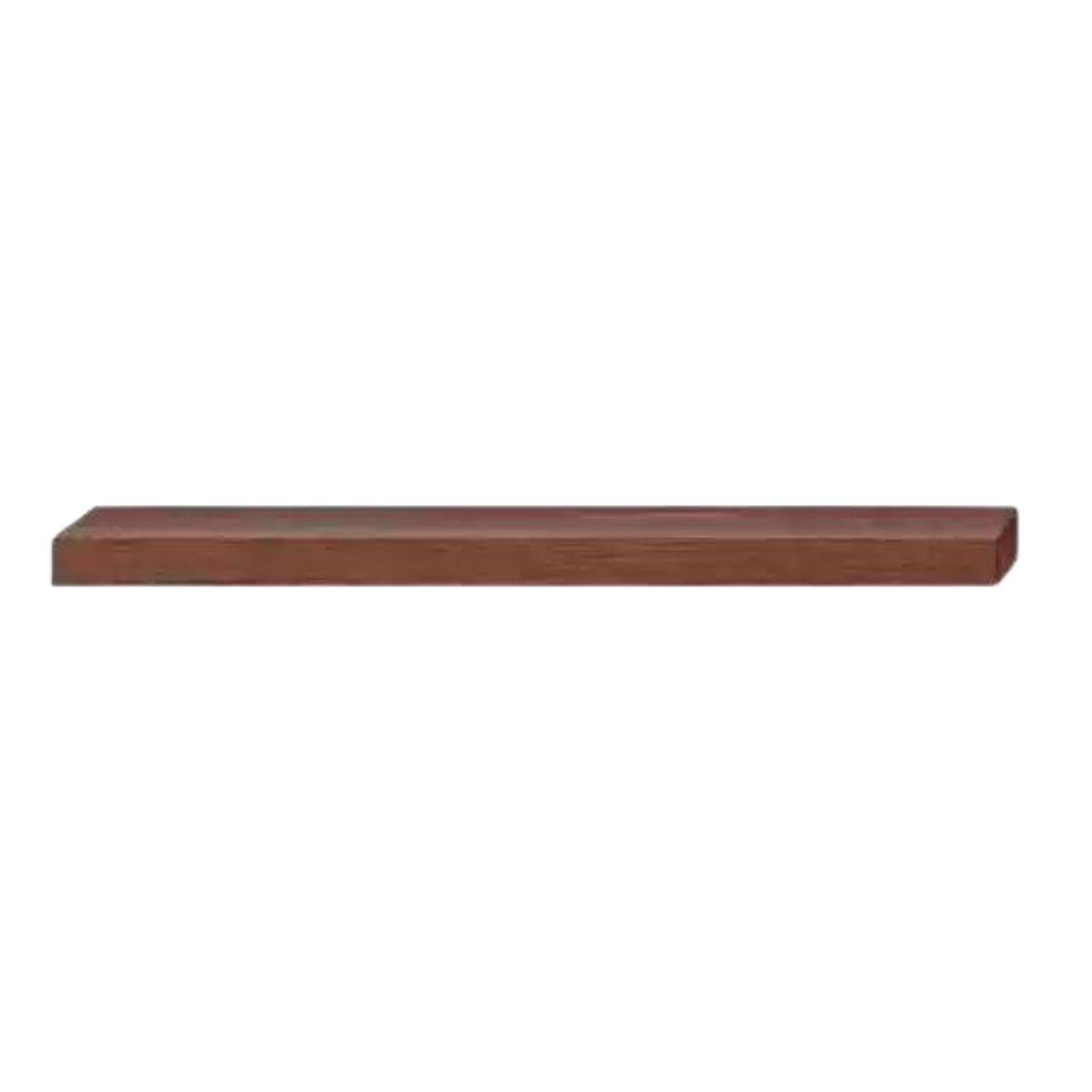 Solid Oak and Black Walnut Wood Wall Shelf - Handcrafted Rustic Floating Shelves for Living Room, Kitchen, Bathroom Decor | Durable Natural Wood Storage Solution for Home Organization