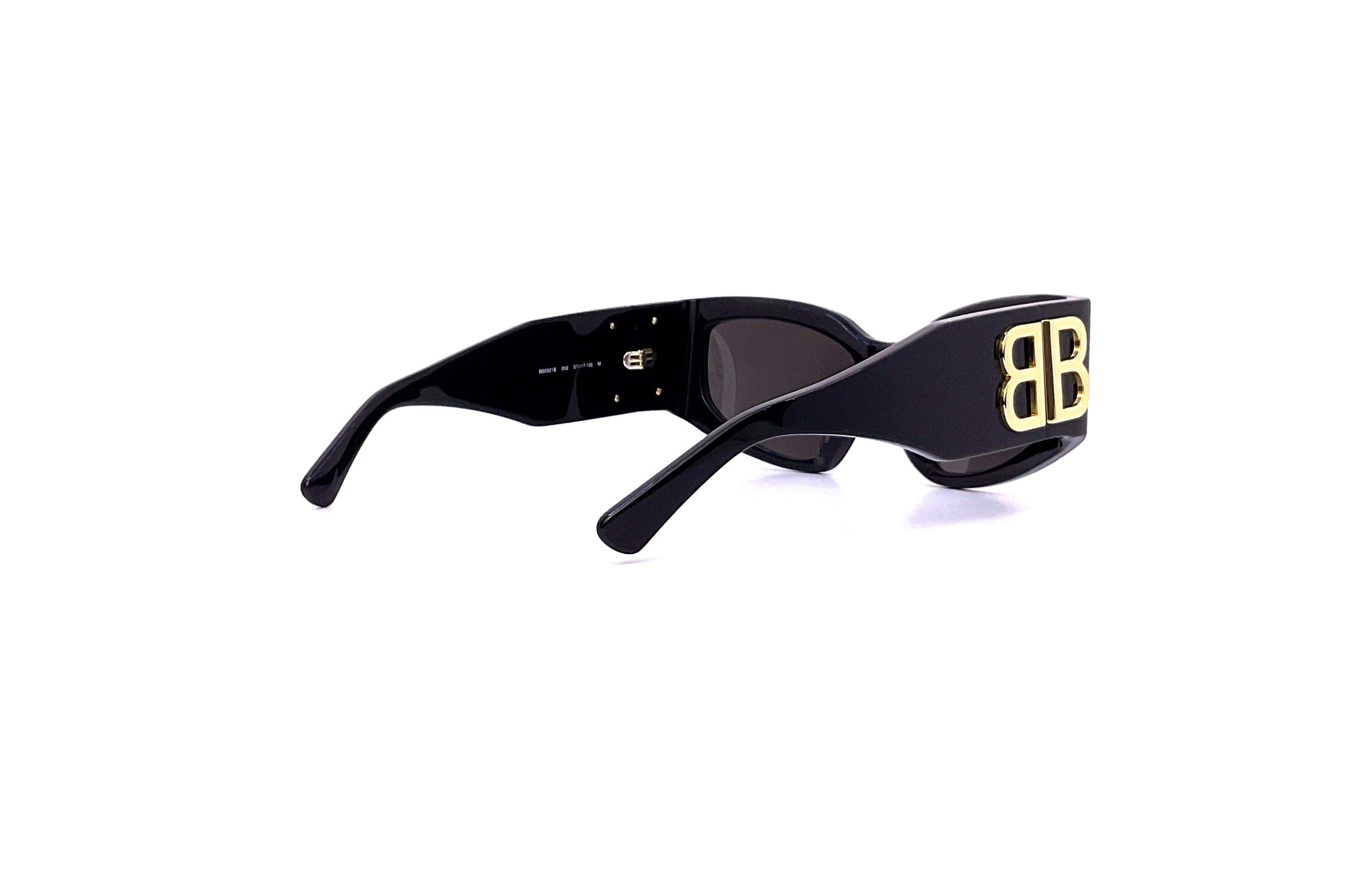Balenciaga BB0321S (002) Designer Sunglasses - UV Protection, Luxury Fashion Accessories for Men & Women | Perfect for Outdoor Activities, Travel, and Everyday Wear