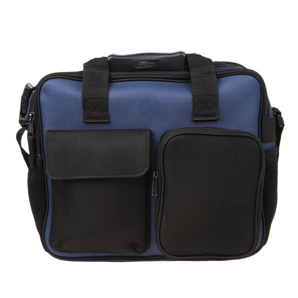 WDBBY 600D Heavy Duty Repair Tool Bag with Reflective Strip - 13.78x5.31x11.81inch Portable Storage Organizer for Electricians, Plumbers & Gardeners - Durable Shoulder Pouch Case for Tools & Equipment (Color A)