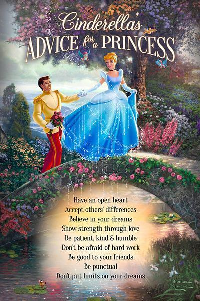 Cinderella's Advice for a Princess - Inspirational Quotes & Life Lessons for Young Girls | Perfect for Bedtime Stories, Birthday Gifts & Princess-Themed Parties