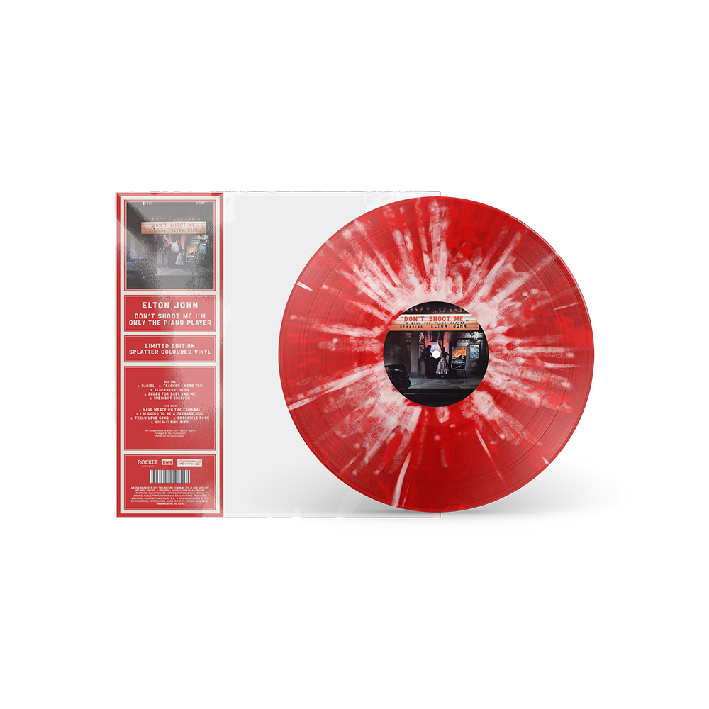 Elton John - Don't Shoot Me I'm Only The Piano Player Vinyl LP Record - Classic Rock Album for Music Collectors & Vintage Vinyl Enthusiasts - Perfect for Home Listening, Gifts & Music Room Decor