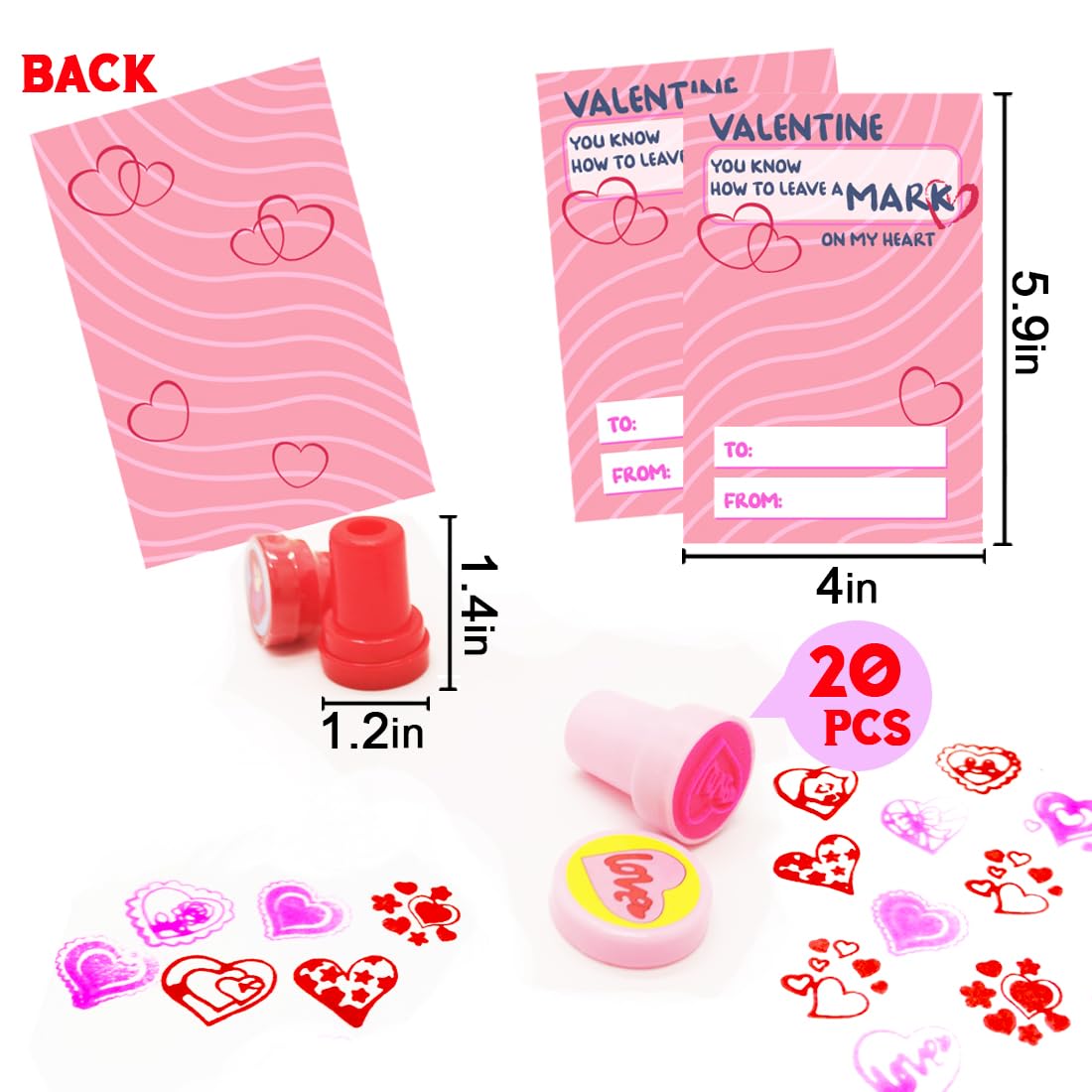 Valentine's Day Cards for Kids - 20 Pack Greeting Cards with Foam Airplanes, Classroom Exchange Gifts, Party Favors & School Prizes | Perfect for Valentine's Day Celebrations, Classroom Activities & Kids' Parties