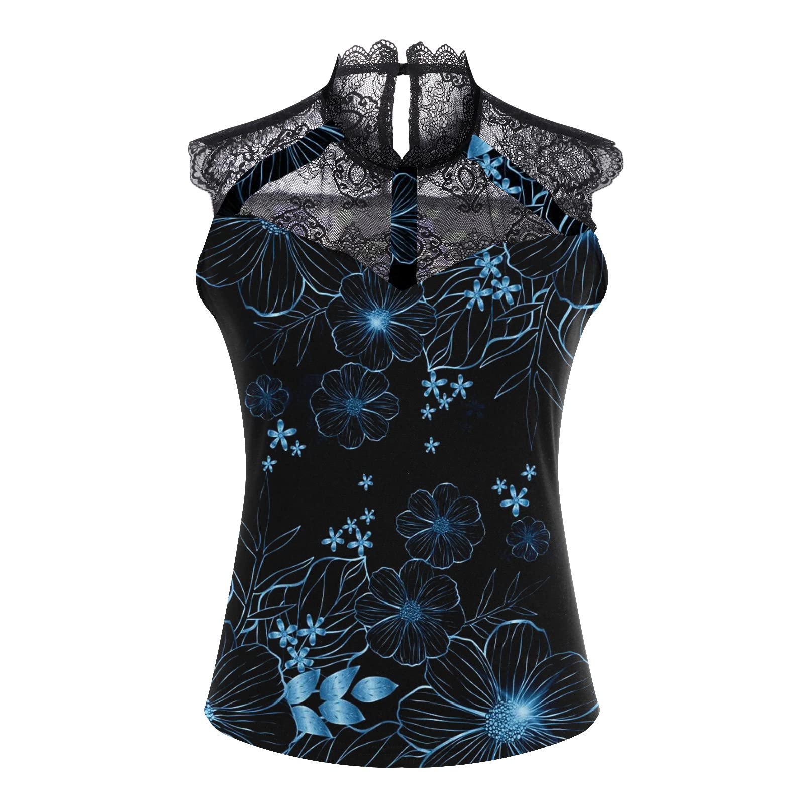 Vintage Y2K Women's Lace Patchwork Camisole Top - Butterfly Printed Corset Tank Shirt for Summer Streetwear | Perfect for Music Festivals, Beach Outings & Casual Daywear
