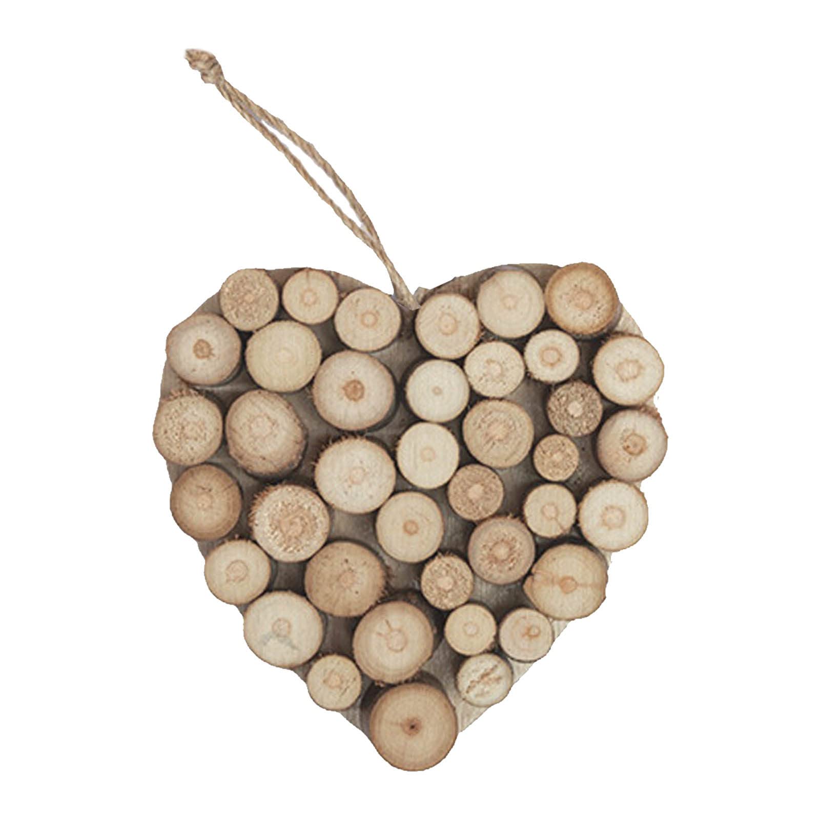 Wooden Easter Bunny Pendant - Handcrafted Tree Stump Ornament for Home Decor, Holiday Crafts & Easter Party Decorations - Perfect for Spring Celebrations, Gift Giving and Festive Home Styling