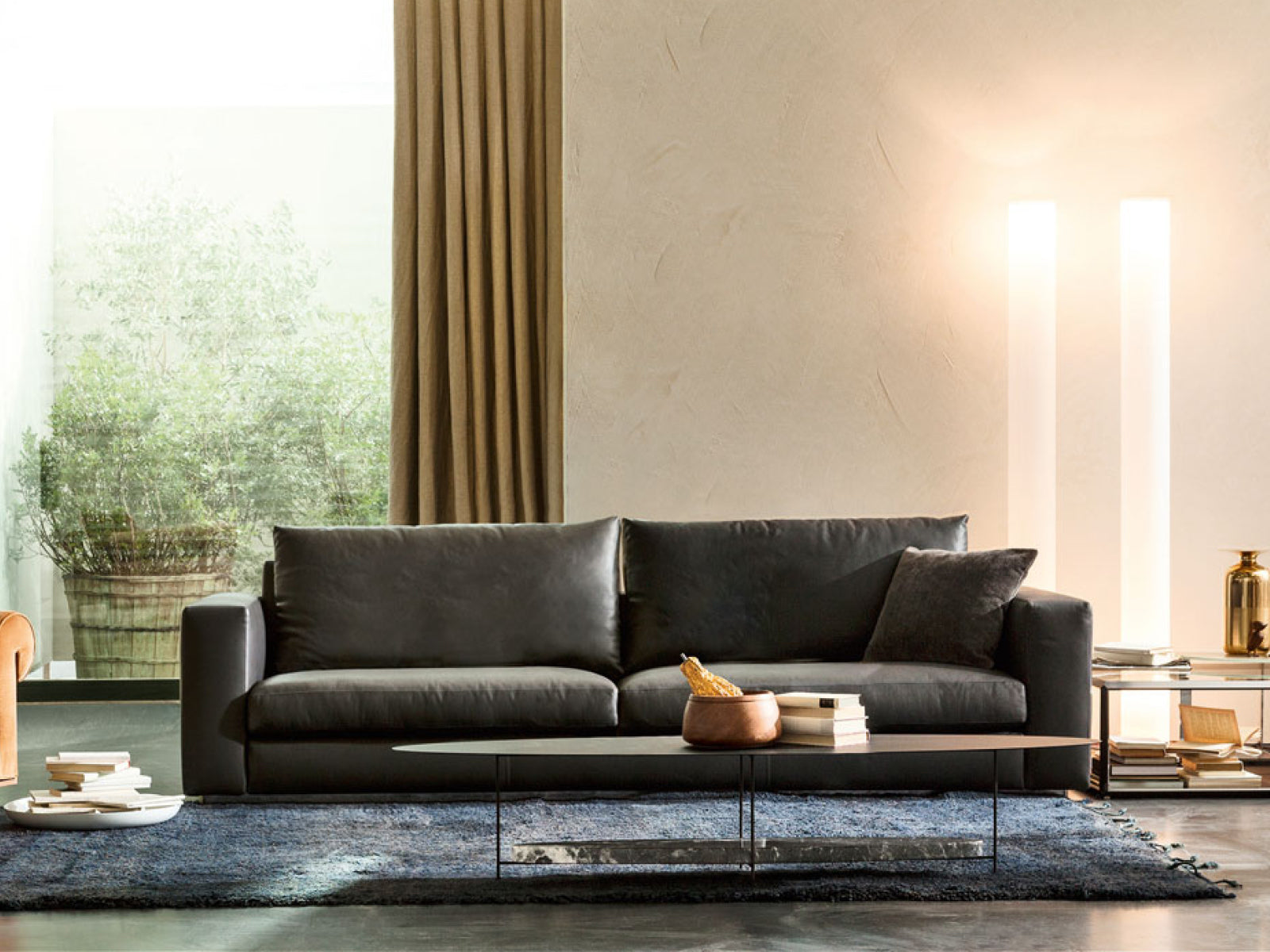 Reversi '14 Sofa - Modern Reversible Sectional Couch for Living Room, Lounge & Home Theater - Comfortable L-Shaped Sofa with Reversible Chaise