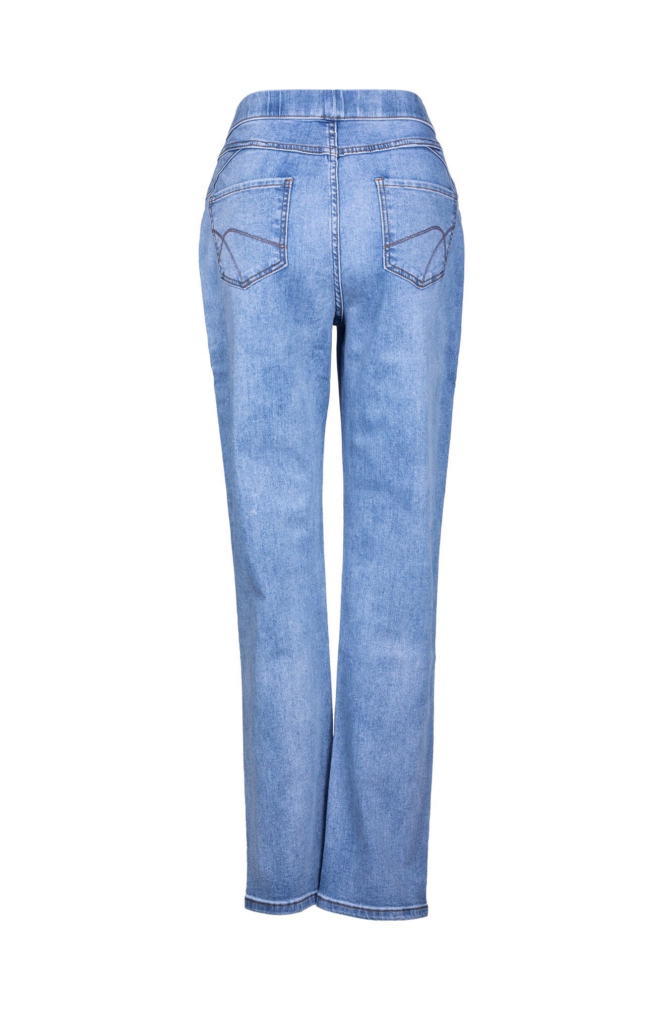 Men's Regular Fit Jeans - Mid Indigo Wash | Classic 5-Pocket Design | Comfortable & Durable Denim for Casual Wear & Everyday Outfits