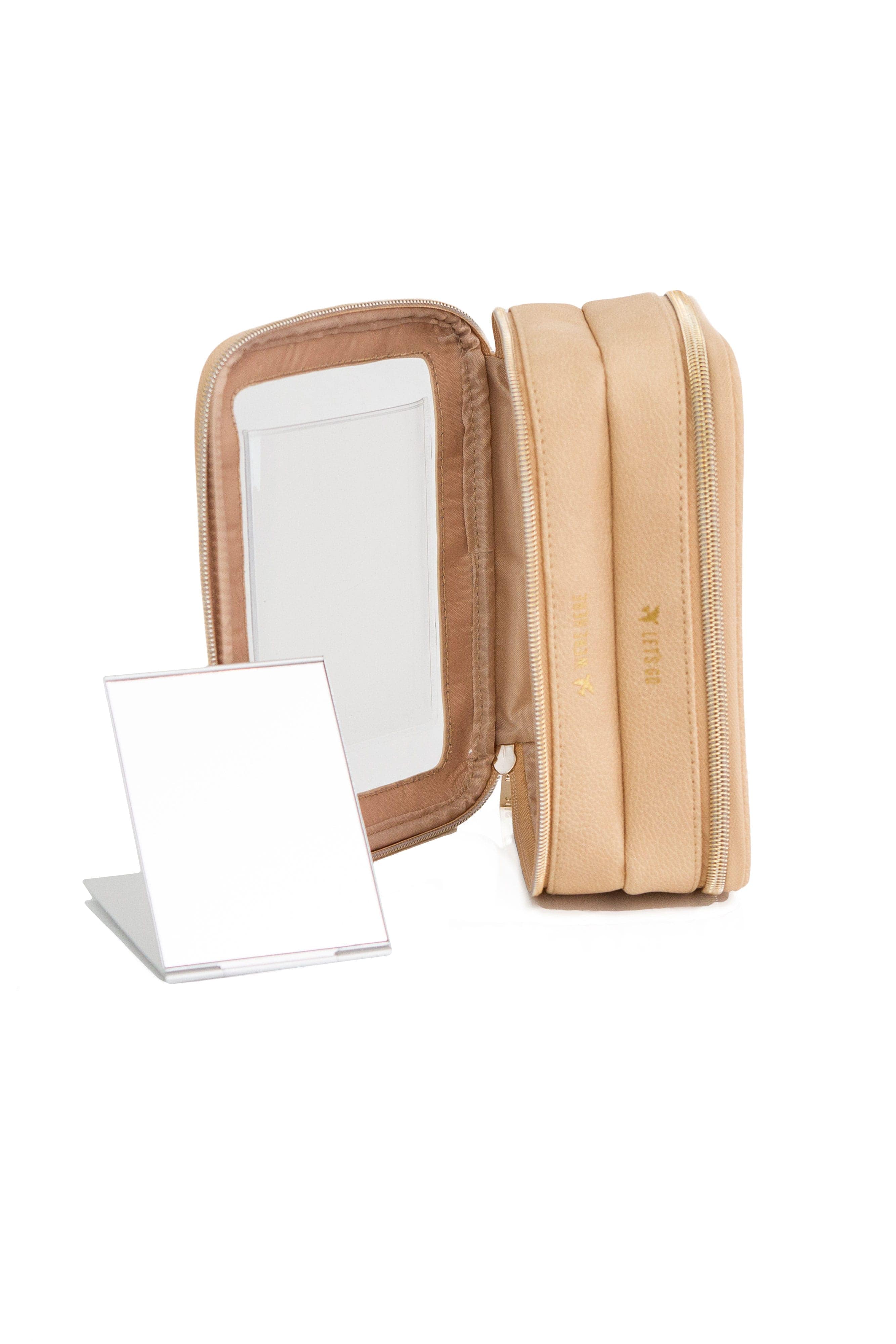 Premium Beige On-The-Go Essential Case - Slim Protective Phone Cover for iPhone & Android - Perfect for Travel, Work & Everyday Use