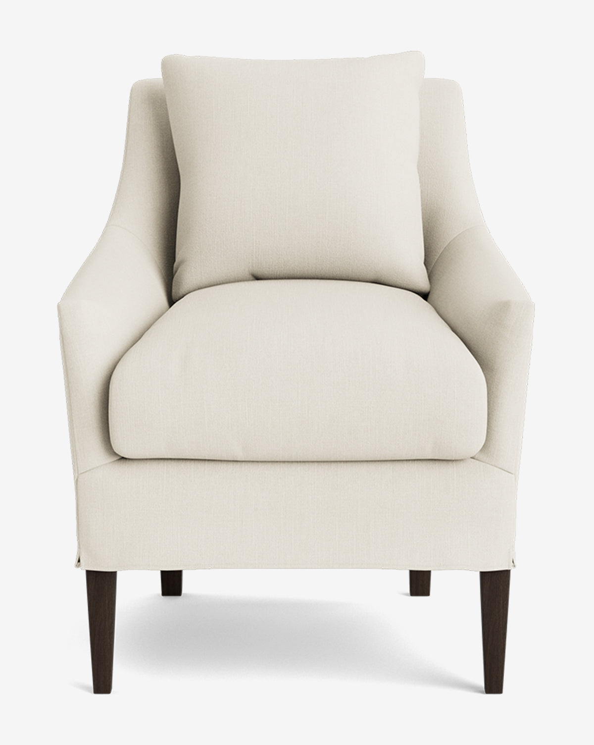 Sascha Slipcover Dining Chair - Washable Upholstered Seat Cover - Modern Farmhouse Style for Kitchen, Dining Room & Office - Comfortable & Stylish Home Decor