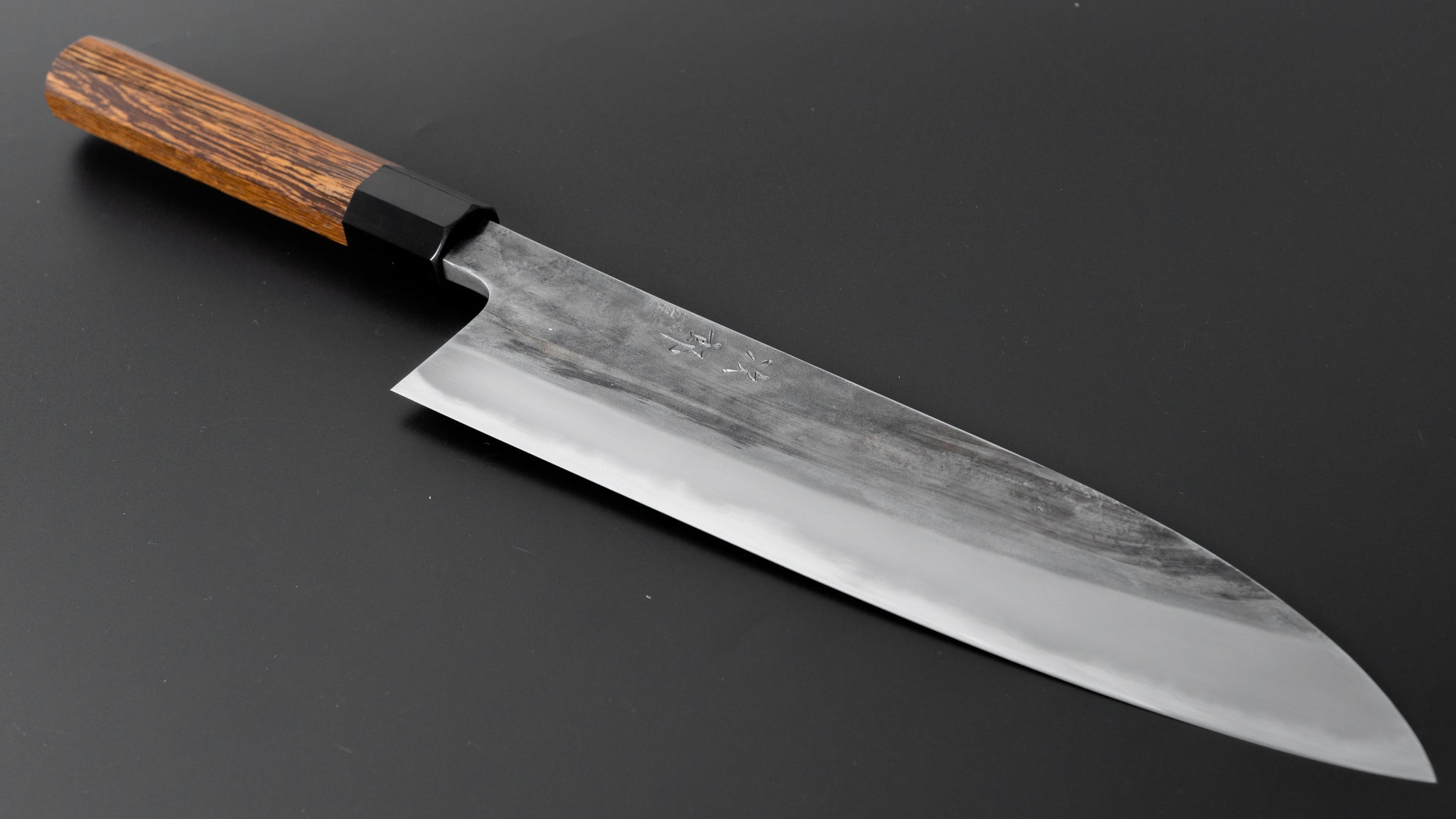 Premium Jiro Tsuchime Wa Gyuto 240mm Japanese Chef Knife with Taihei Tagayasan Handle - Perfect for Sushi, Meat Cutting & Professional Kitchen Use