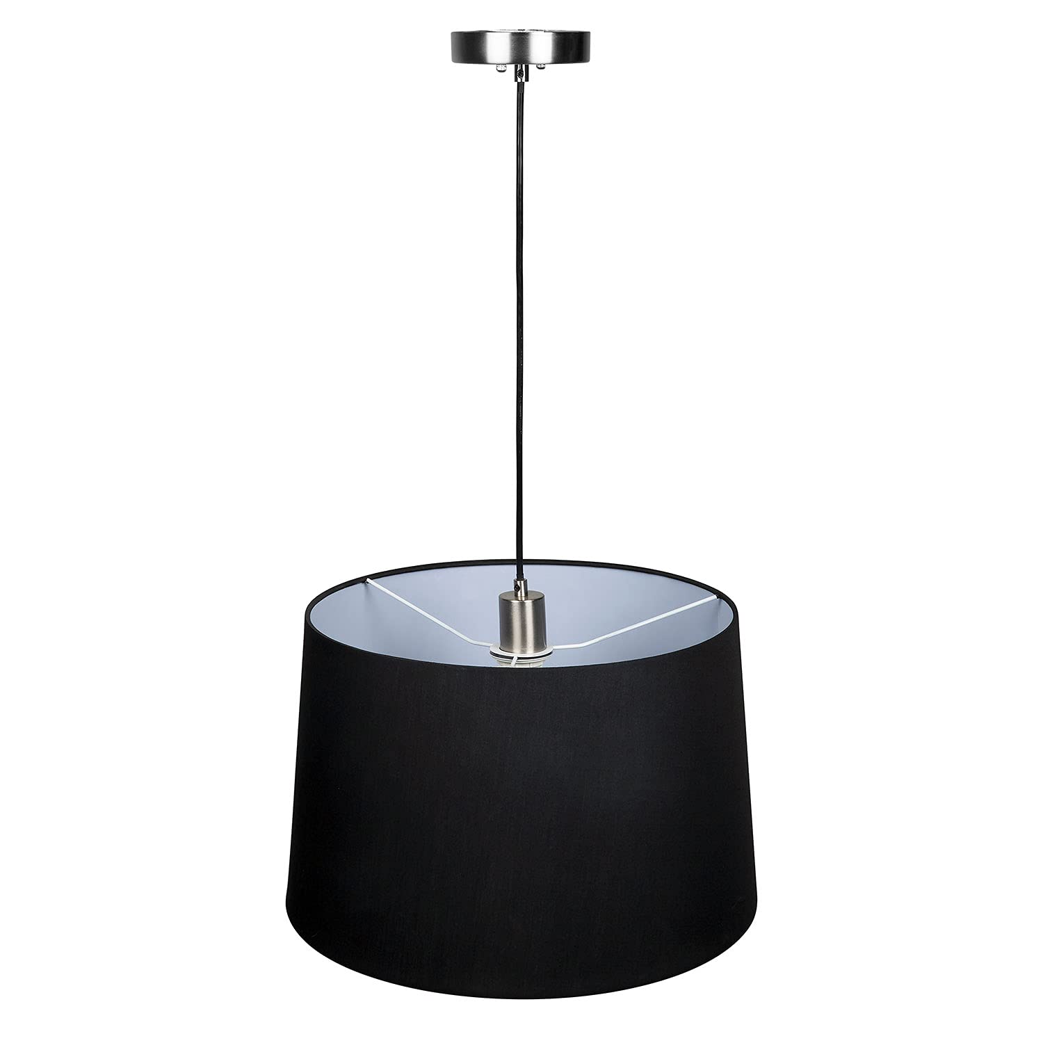Decorative LED Pendant Ceiling Lamp - 4W Energy Efficient, 2700K Warm White Light for Home, Hotel & Office Lighting - Modern Black Hanging Light Fixture (Perfect for Living Room, Bedroom, Dining Area & Lobby Decor)