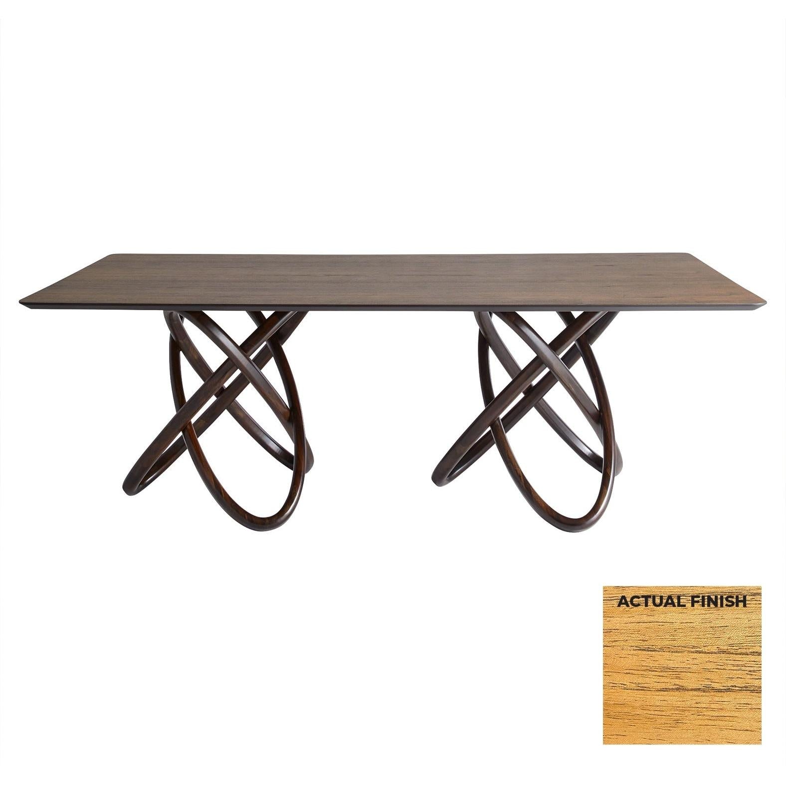 Cyan Design 11823 Elo Dining Table - Light Brown Wood Finish | Modern Kitchen & Dining Room Furniture for Home Decor