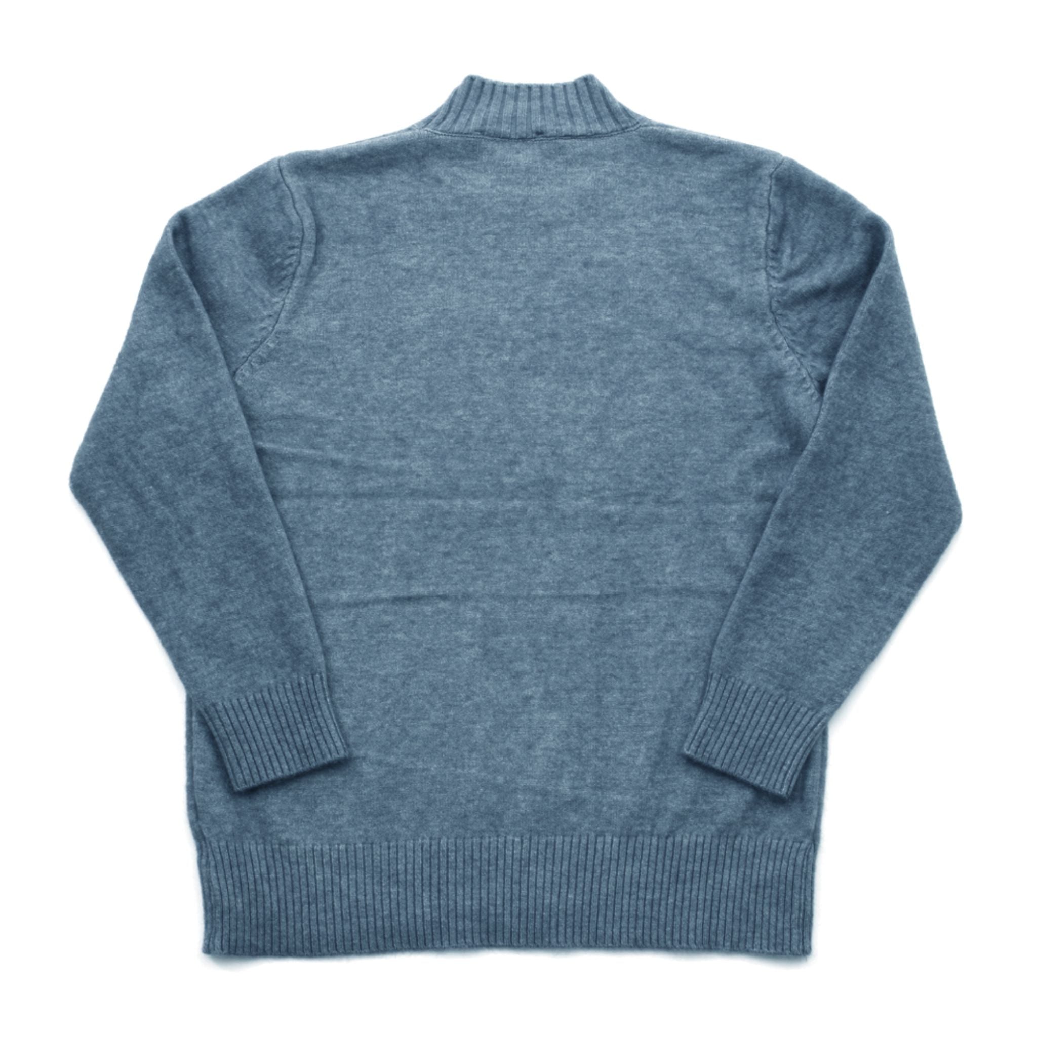 Freeze Zone Winter Sweater for Men & Women - Cozy Knit Pullover with Soft Fleece Lining - Warm Blue Sweater for Cold Weather - Perfect for Outdoor Activities, Snow Trips & Casual Winter Wear