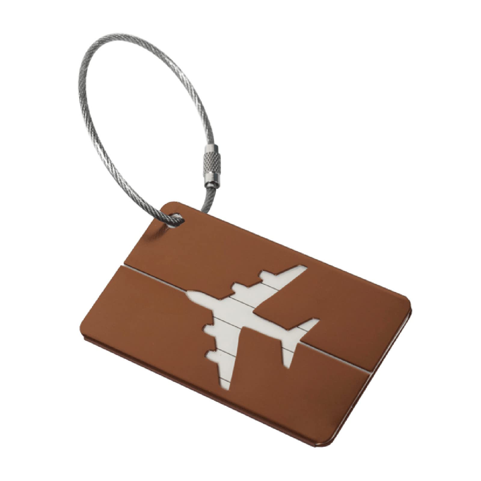 Durable Aluminum Luggage Tag with Address Label & Days of The Week Organizer - Kids Travel Accessories for Suitcases, Backpacks & Over The Door Storage