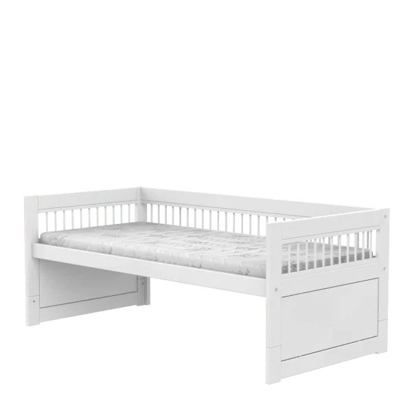 Cabin Bed Breeze - Sturdy Wooden Loft Bed with Ladder for Kids & Teens - Perfect for Small Bedrooms, Dorm Rooms & Space-Saving Kids' Rooms
