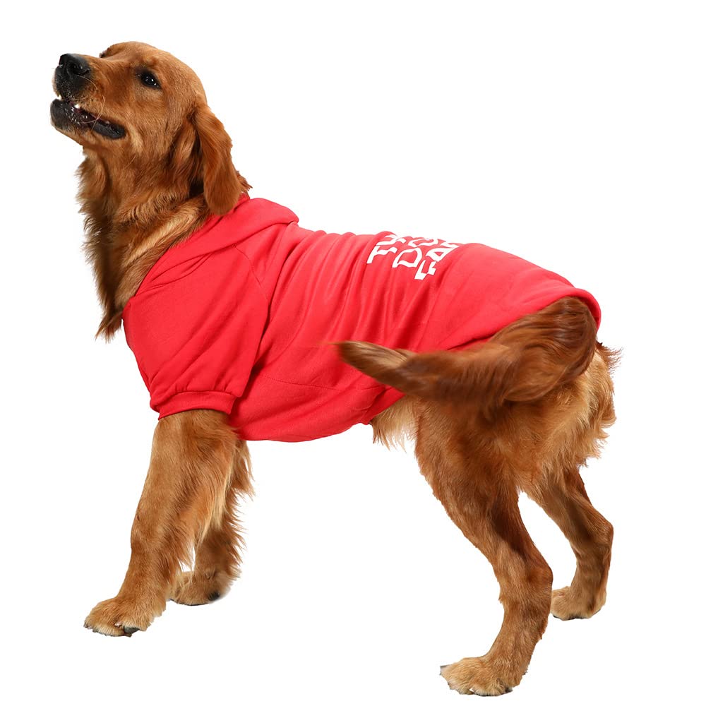 Trendy Dog Hoodie - Soft & Breathable for Small to Large Dogs - Perfect for Walks & Playtime