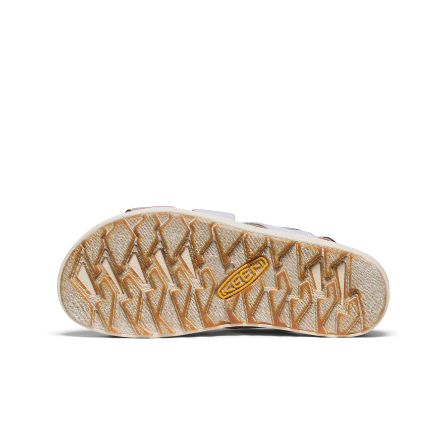 Women's Elle Criss Cross Sandals - Comfortable Thistle & Toadstool Color Block Design | Perfect for Summer, Beach, and Casual Outings