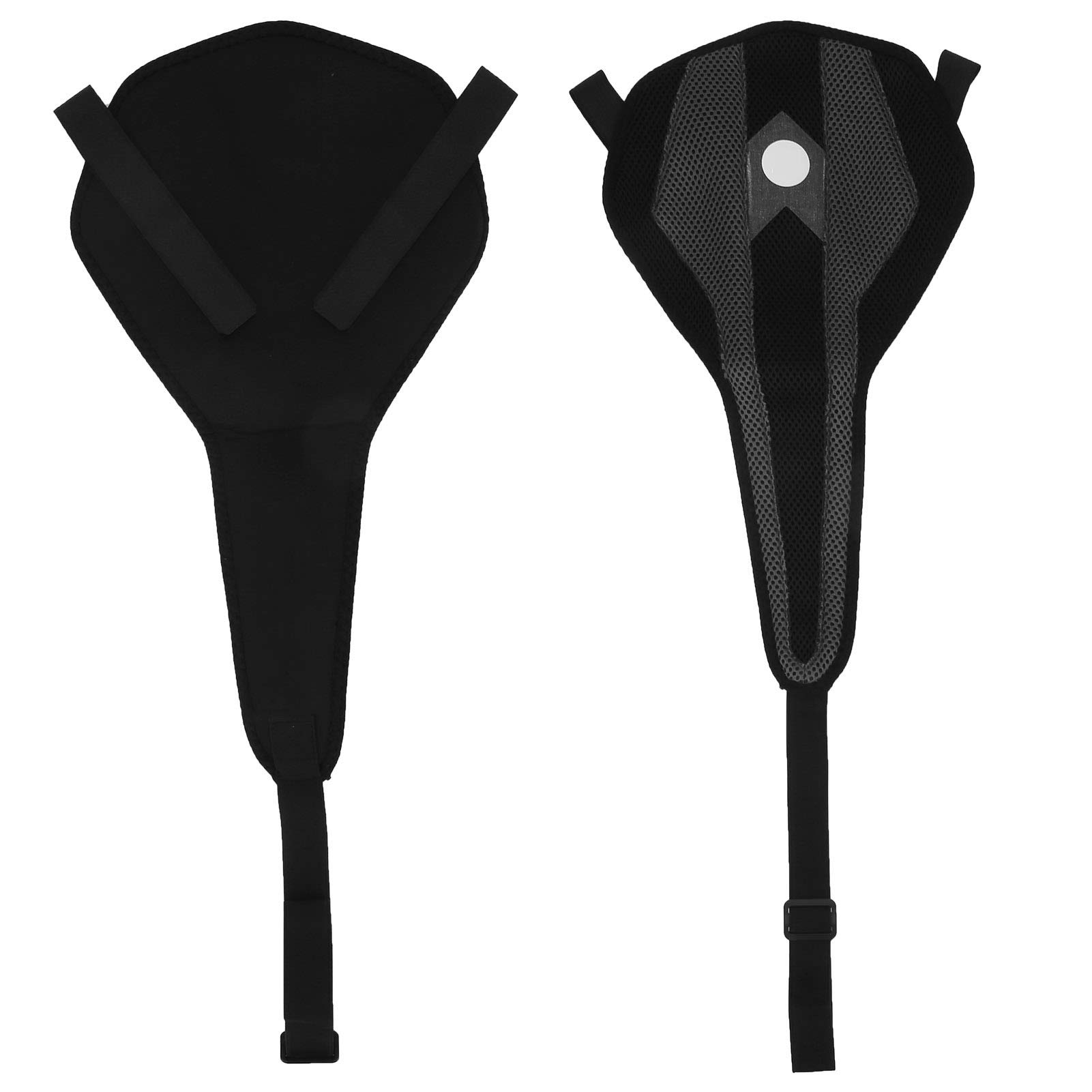 VGEBY Adjustable Sweat Absorbing Guard for Indoor Cycling - Black Protective Frame Cover to Prevent Sweat - Perfect for Spin Class & Home Workouts