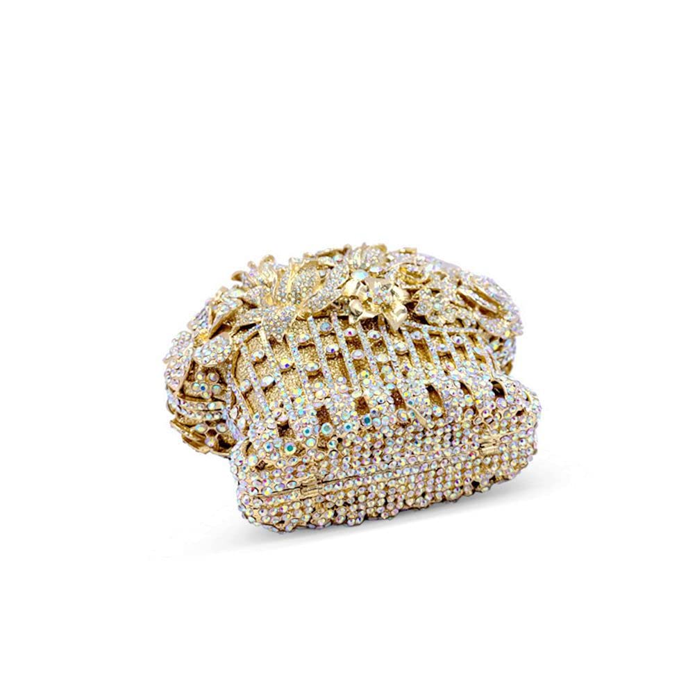 Sparkly Rhinestone Evening Clutch Purse for Women - Elegant Wedding Party Cocktail Handbag | Perfect for Prom, Gala, Date Night & Special Occasions