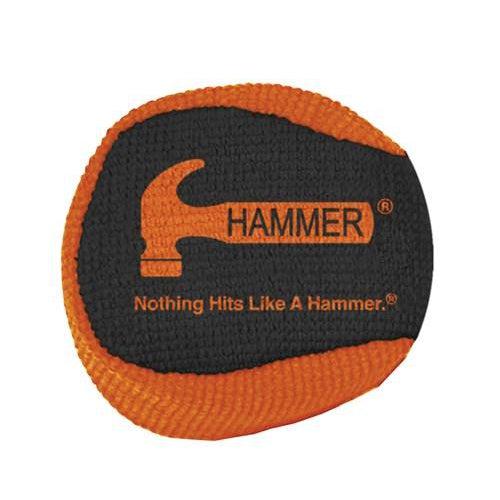 Professional Large Hammer Bowling Ball with Enhanced Grip - Orange & Black for Competitive Play & League Bowling