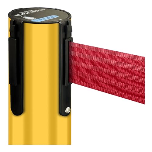 Yellow Post w/ Red Belt