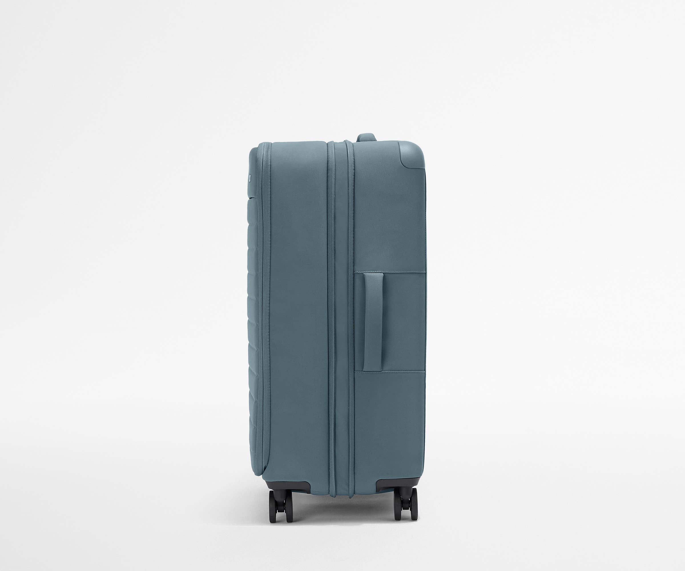 Premium Softside Large Luggage in Coast Blue - Spacious & Durable Suitcase for Travel, Business Trips & Vacations