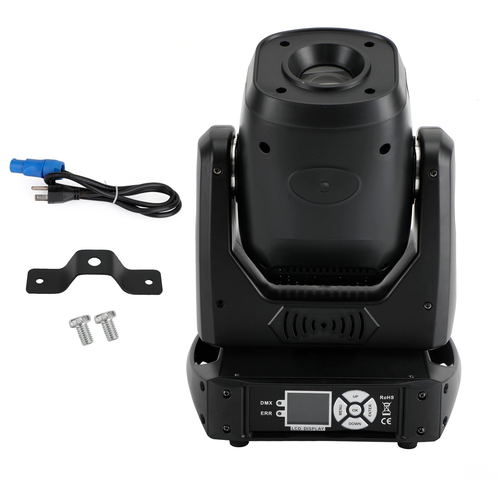100W LED Moving Head Stage Light with Gobo & DMX Control - Professional DJ Disco Beam Spot Lighting for Parties, Concerts & Stage Performances