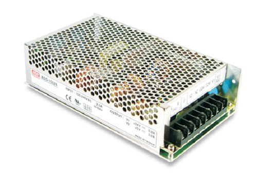 Mean Well AD-155B 12V 12.5A 150W AC to DC Power Supply - for LED Lighting, CCTV Security Systems, Industrial Equipment & Home Automation