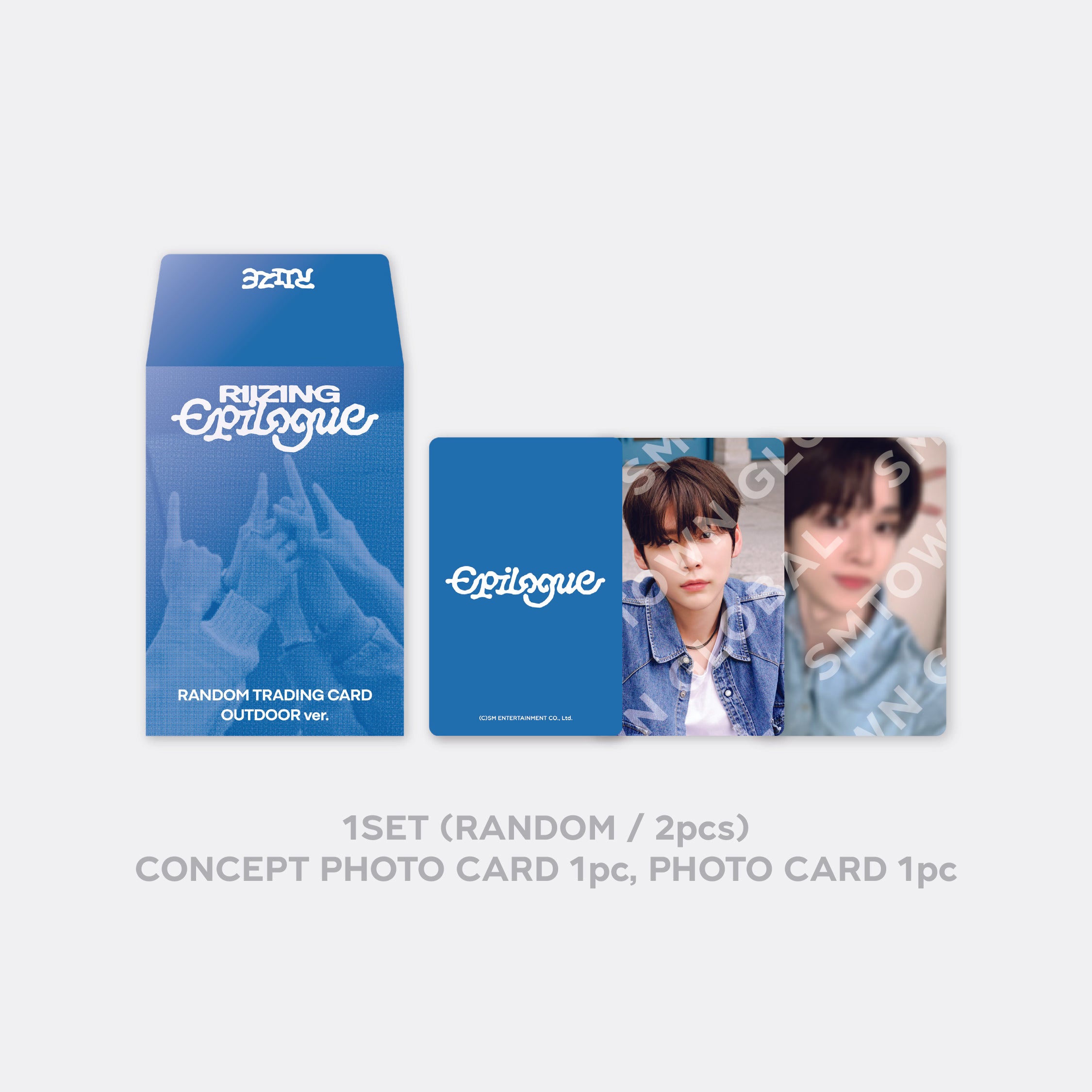 RIIZE ON THE SING STREET Trading Card Set [Outdoor Edition] - K-POP Collectible Merchandise for Fans, Gift Idea & Concert Memorabilia