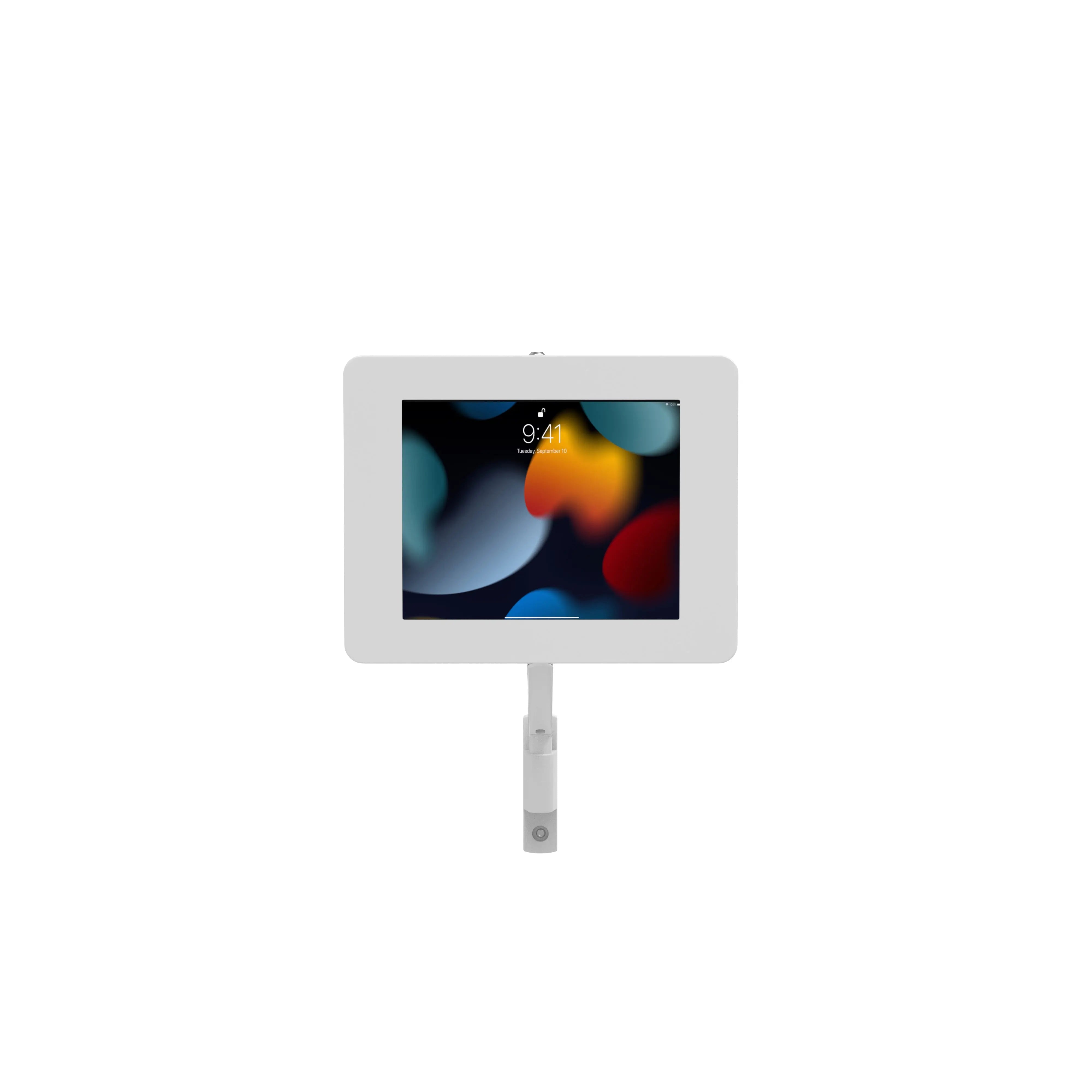 Medical Arm Wall Mount with Security Enclosure - Heavy Duty Medical Equipment Holder for Hospitals, Clinics, and Home Healthcare Use