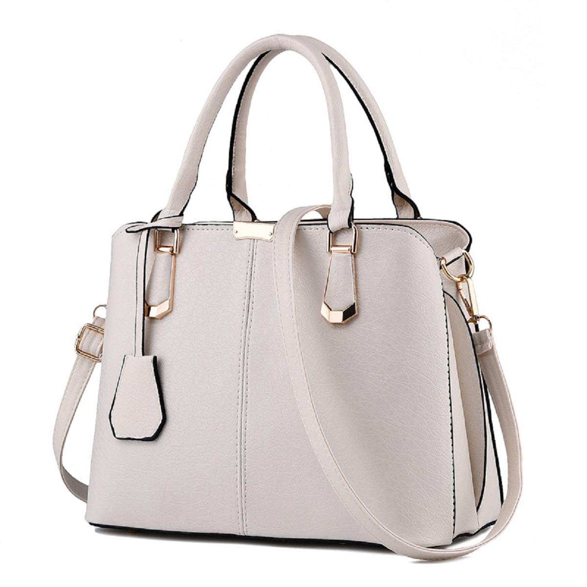 Stylish Women's PU Leather Handbags - Fashionable Top Handle Satchel & Shoulder Tote Purses for Ladies | Perfect for Work, Travel & Everyday Use