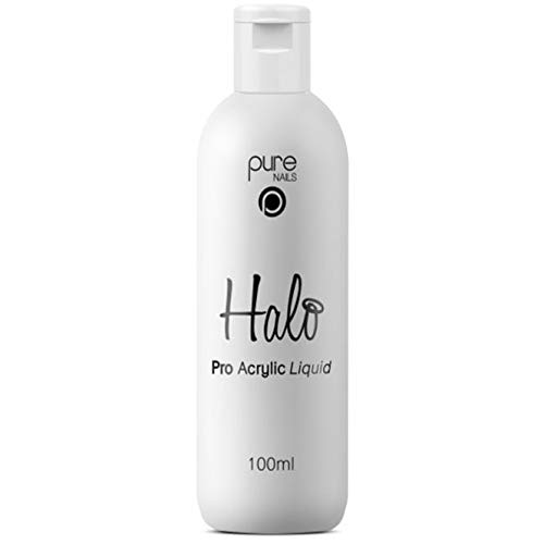 Halo Gel Nails PRO Acrylic Liquid 100ml (N3301) - Professional Nail Extension Kit for Salon & Home Use - Perfect for Manicures, Nail Art & DIY Nail Designs