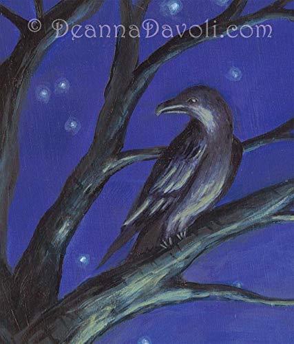Maleficent Sleeping Beauty Fantasy Art Print - Gothic Fairy Tale Wall Decor 8x10 & 11x14 - Perfect for Halloween Decor, Bedroom Art & Dark Fantasy Collections