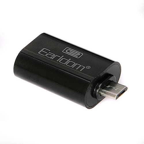 Earldom Micro USB OTG Adapter - Connect USB Devices to Smartphones & Tablets - Perfect for Data Transfer, Gaming & Charging on the Go