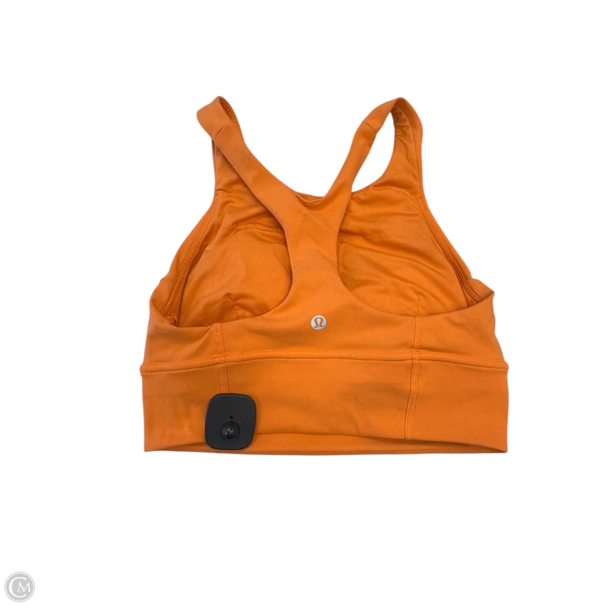 Lululemon Orange Athletic Bra for Women - Medium Size - High Support Sports Bra for Running, Yoga & Workouts