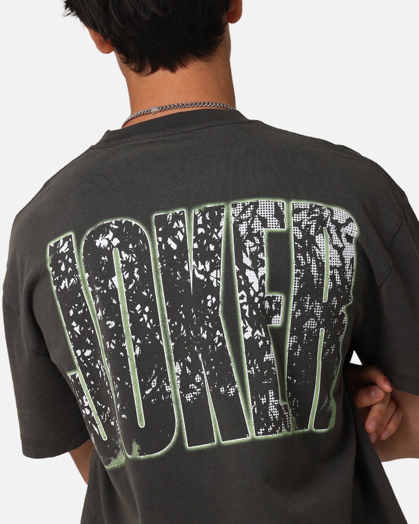 DC Batman The Joker Smile Graphic Heavyweight T-Shirt - Black Wash Vintage Style for Men & Women - Perfect for Cosplay, Comic Con & Streetwear Fashion