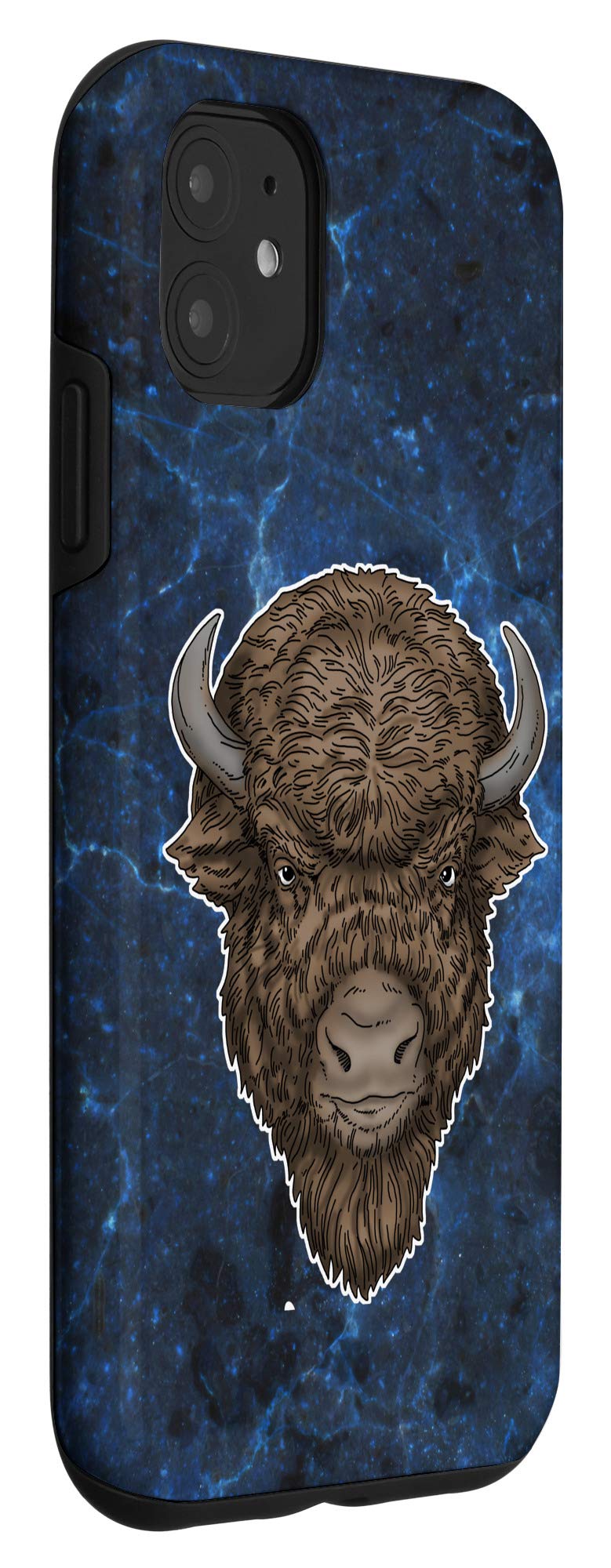 iPhone 11 Bison Leather Phone Case - Durable Buffalo Design for Men & Women - Perfect Gift for National Park Lovers (Yosemite, Yellowstone) - Ideal for Outdoor Adventures & Daily Protection