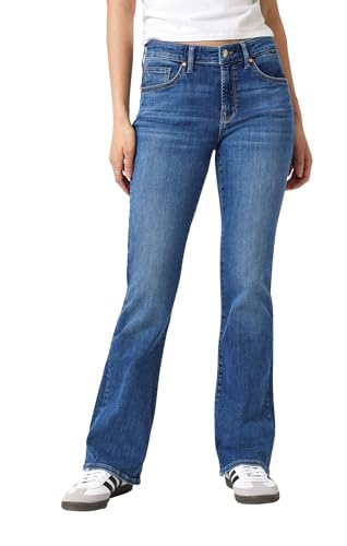 Denim - Bootcut - Mid Brushed Flex Blue