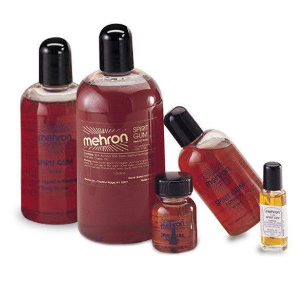 Mehron Spirit Gum Liquid Adhesive - Professional Grade Makeup Adhesive for Prosthetics, Wigs & Special FX - Perfect for Halloween, Cosplay & Theater Makeup