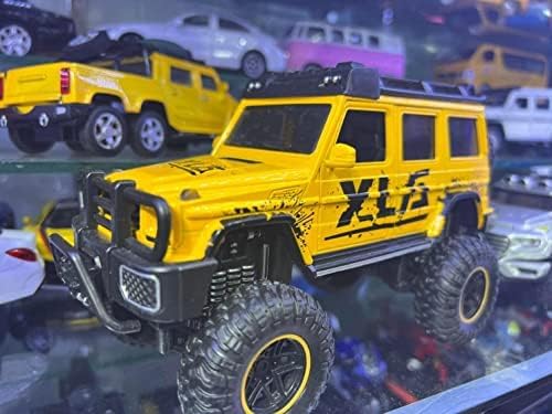 Exegi Enterprise 1:22 Scale Diecast Alloy Sports Car Model with Working Doors, Pull Back Action, Music & LED Lights - 4 Pack Collectible Toy Cars for Kids & Adults - Perfect for Display, Gifts & Racing Play