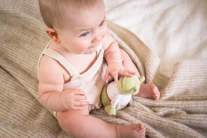 Organic Gemba Frog Wobble Toy for Kids - Fun & Educational Balance Toy for Toddlers - Perfect for Playtime, Learning & Sensory Development