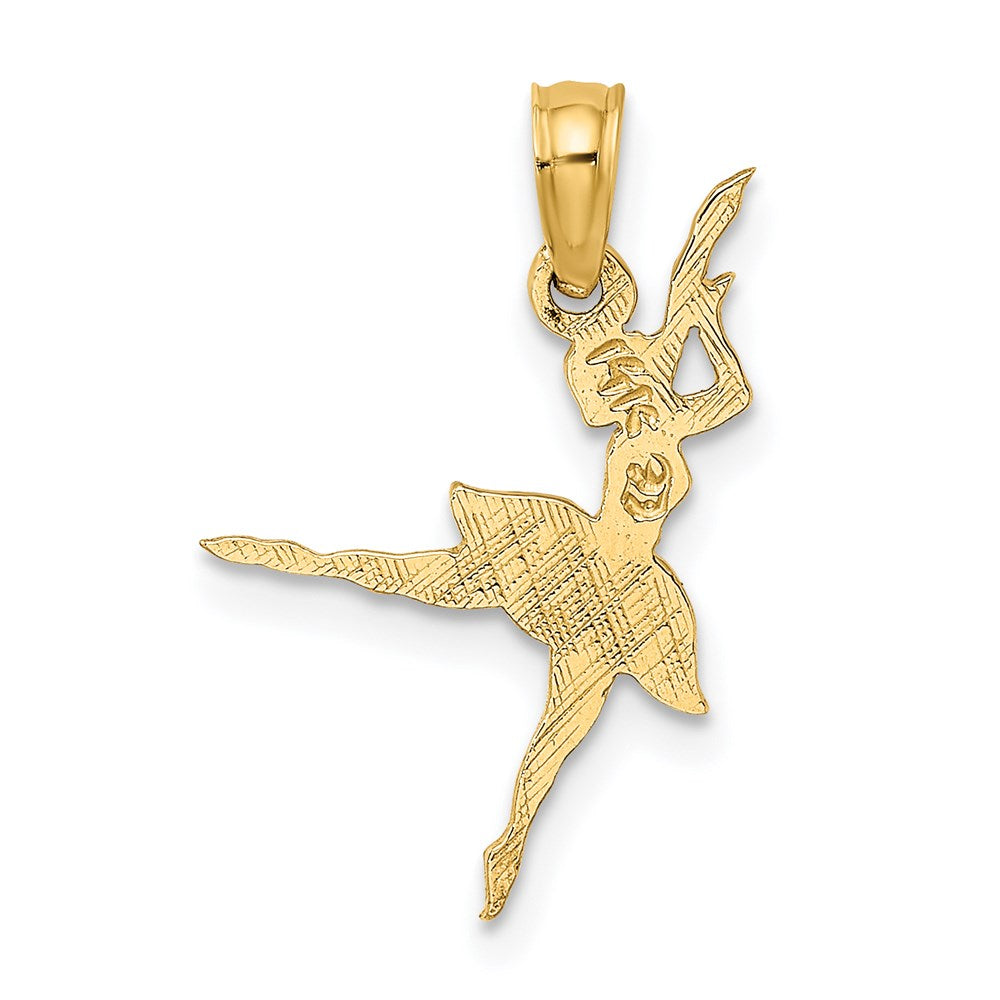 Elegant 14K Gold Ballerina Pendant Necklace - Model C3130 | Perfect Gift for Dancers, Ballerinas & Jewelry Lovers | Ideal for Birthdays, Anniversaries & Special Occasions