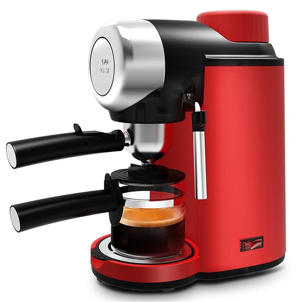 Professional RXF Compact Espresso & Cappuccino Maker with Milk Frother Wand - Stainless Steel Coffee Machine for Latte, Espresso & Cappuccino | Perfect for Home, Office & Cafe Use