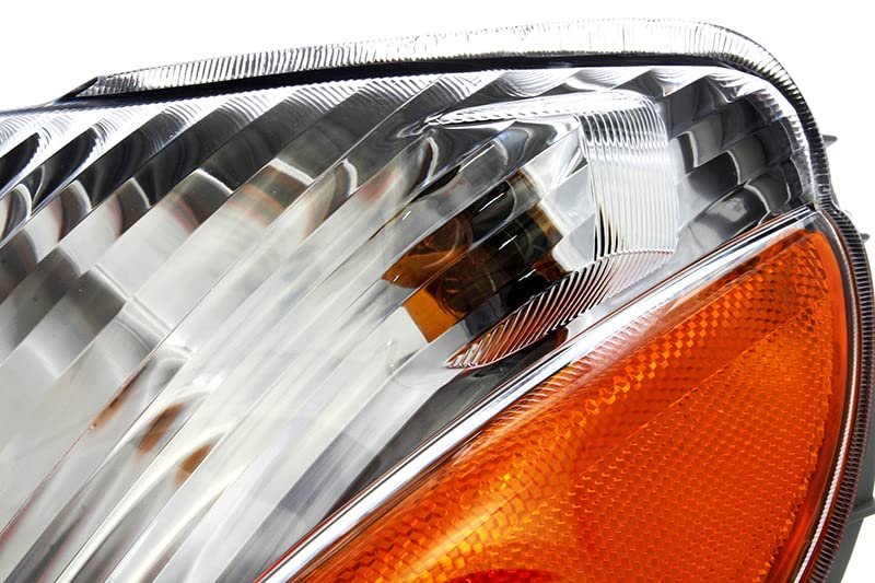 Toyota Echo Headlight Replacement - Compatible with 2000-2002 Models - Halogen Driver Side Left Lamp - Perfect for Night Driving & Auto Restoration Projects